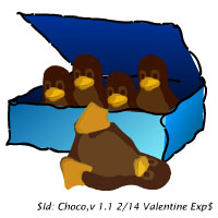 Chocolate Penguin